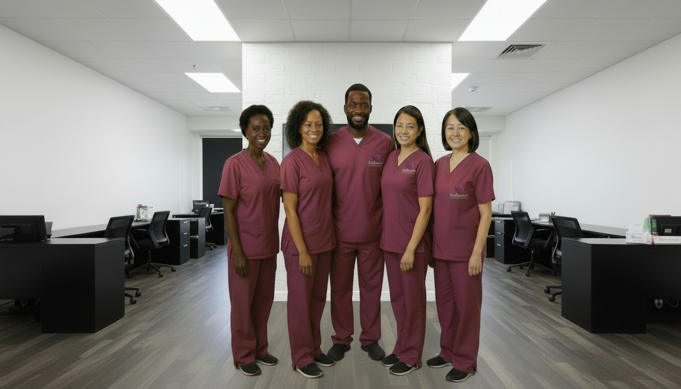 Diverse team of Care Companions of Clayton caregivers